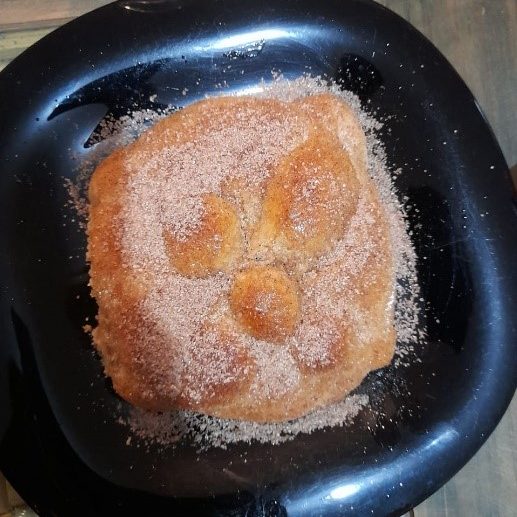 This is my bread with cinnamon and sugar