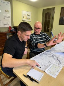 Team planning meeting for the Brest-Litovsk Jewish Cemetery Memorial, October 2024 (1)